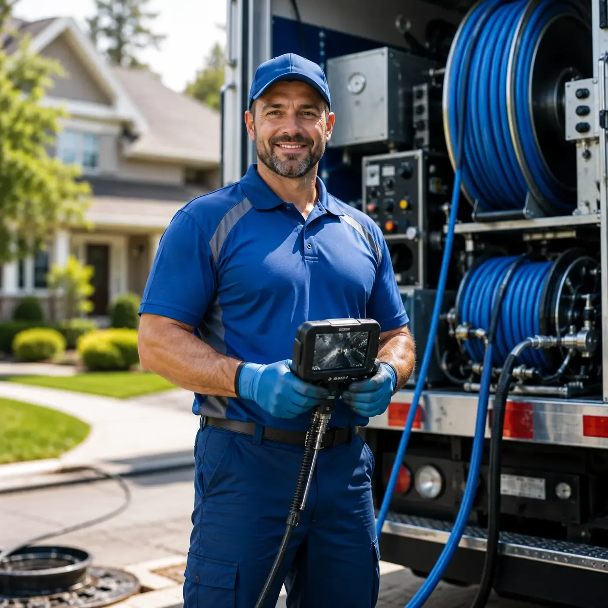 Local outdoor drain cleaning specialists in Columbus Junction, IA